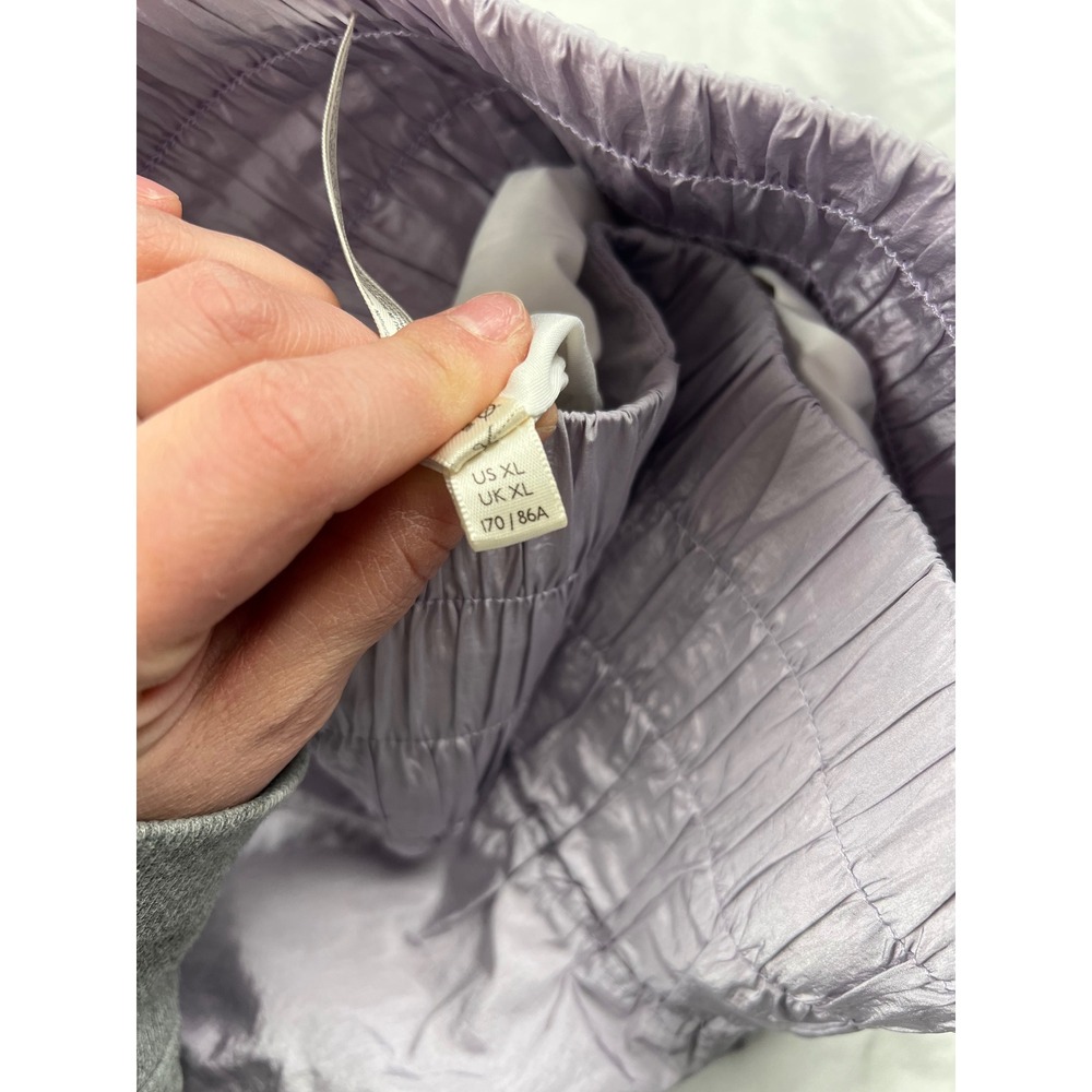 Free People Movement Shorts Lilac Purple‎ High Waisted Smocked Elastic Waist XL - Picture 5 of 9
